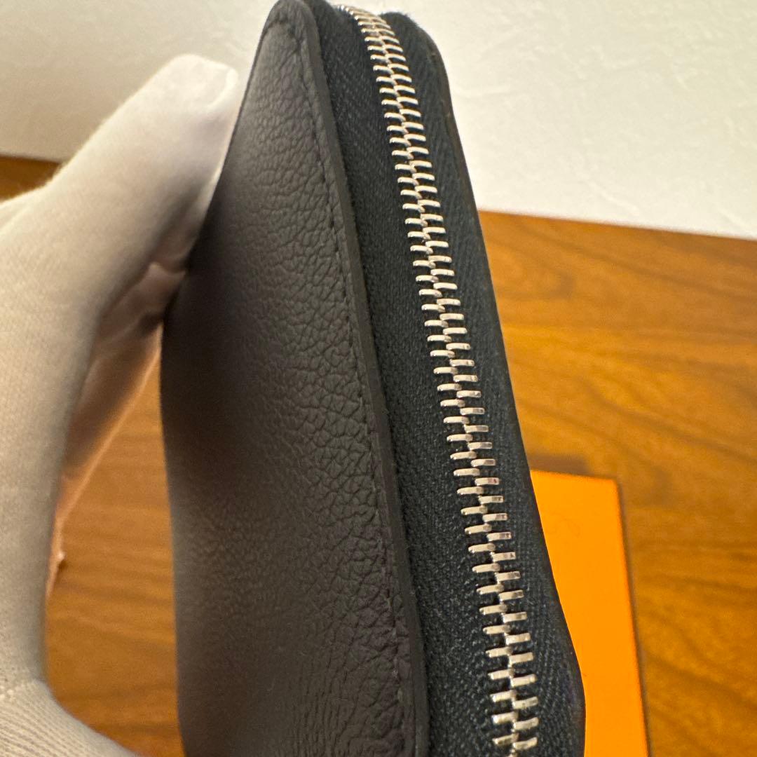 エルメス　シルクインコンパクト　キャバン　ノアール