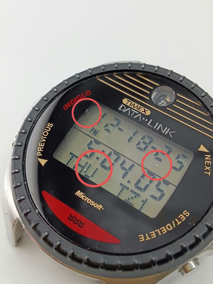 時計 Timex Datalink 150 Microsoft