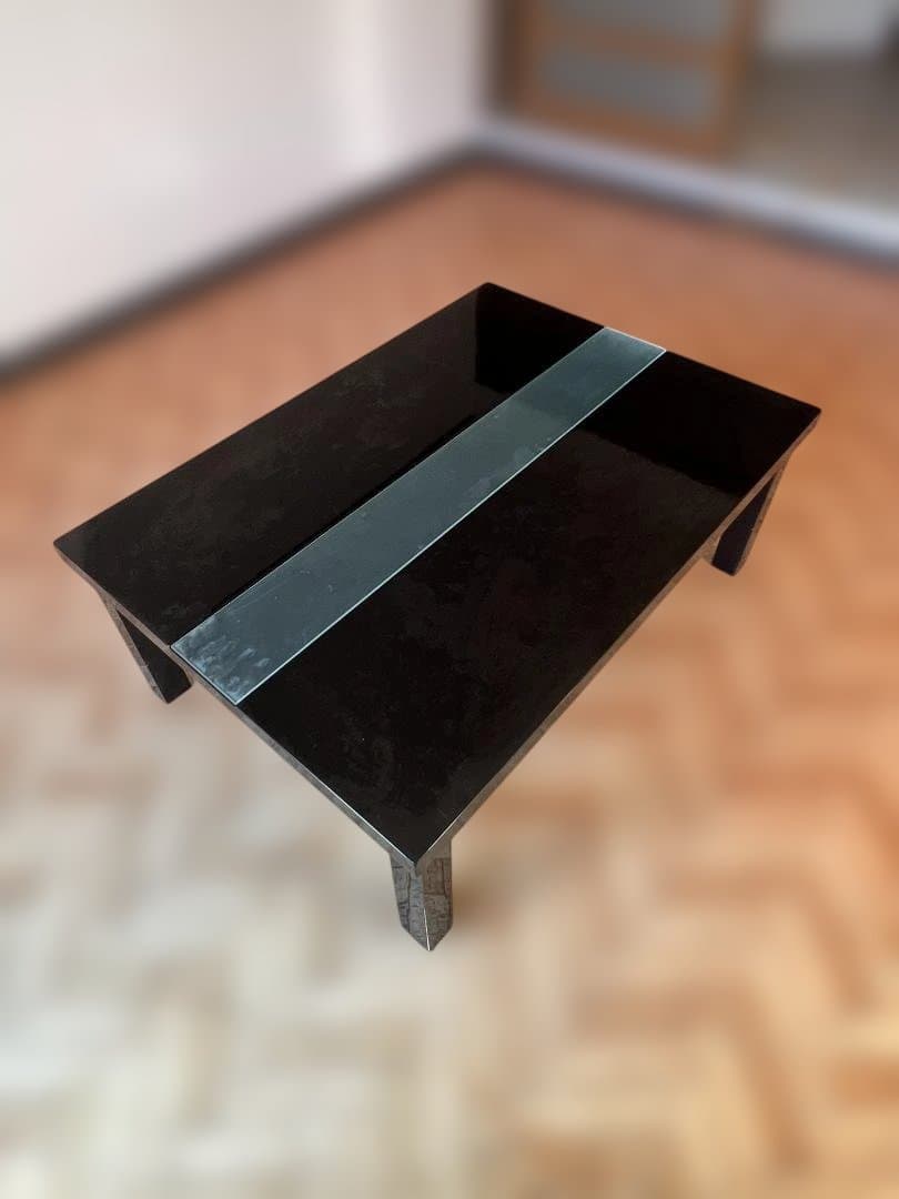 送料込　家具調コタツテーブル 105×75と防水レザーカバー式コタツ布団セット