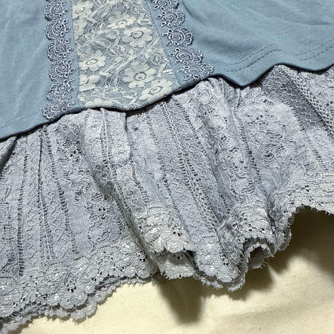 axes femme レースビッグリボンキャミソール