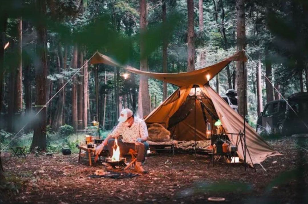 BUNDOKソロティピー ワンポールテント TP-300