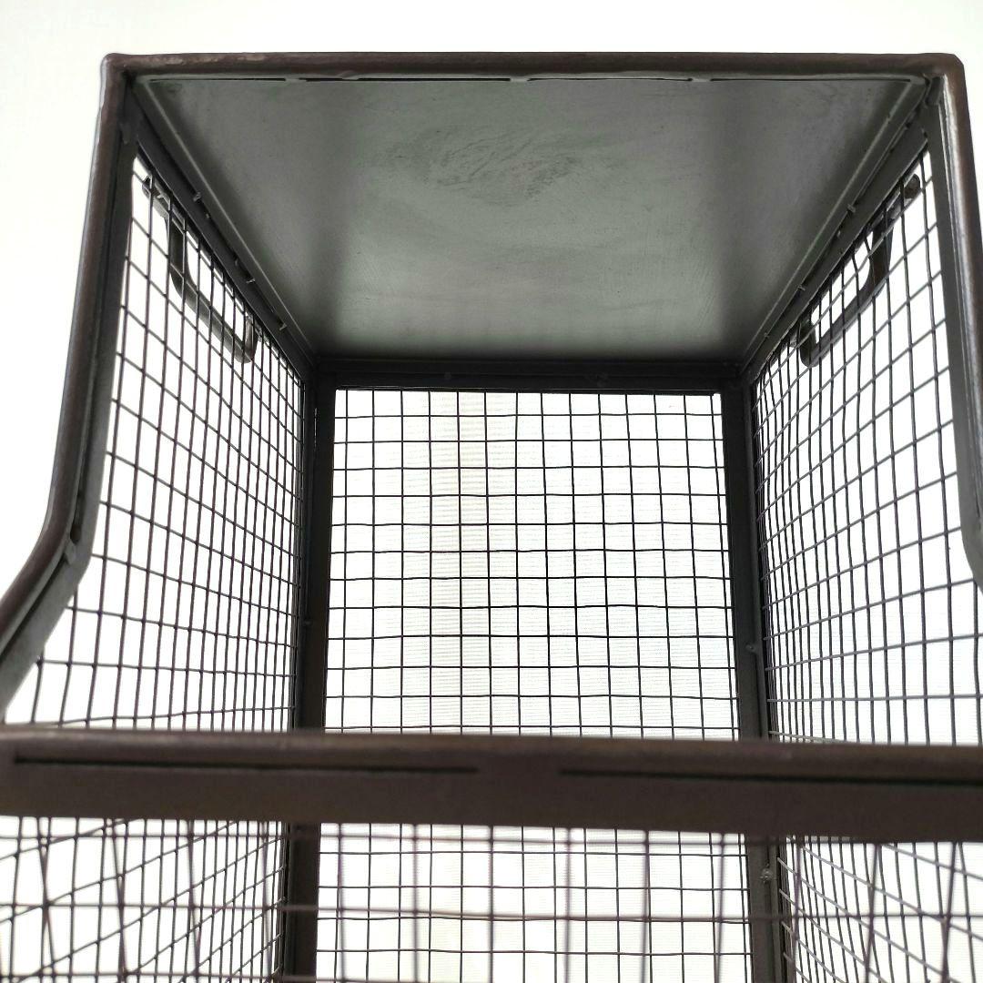 LIFE FURNITURE MESH BOX & TABLE マガジンラック