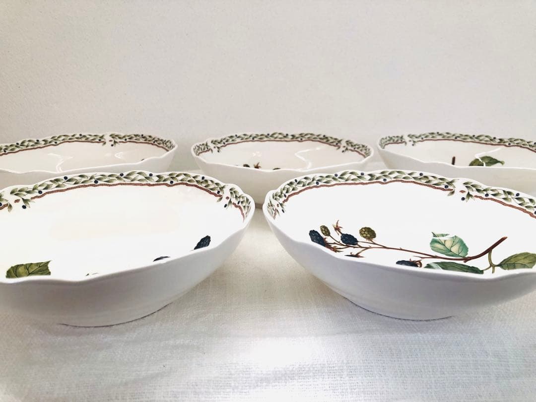 【未使用品】ノリタケ　ロイヤルオーチャード　ボウル 14.5㎝　5枚