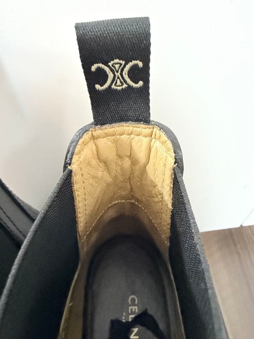 CELINE セリーヌ　マーガレット チェルシー ブーツ 37