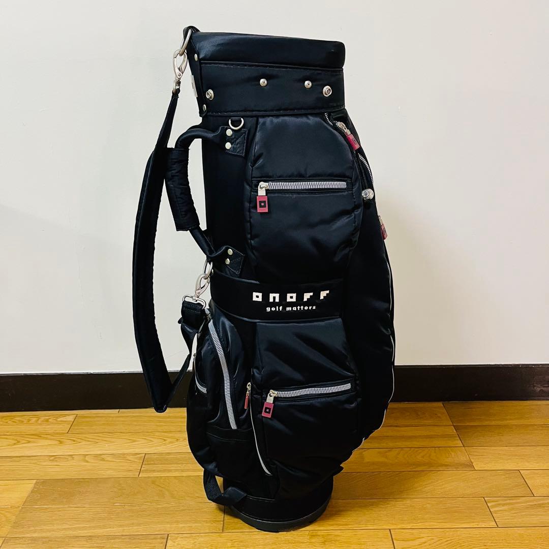 美品　ONOFFキャディバッグ　送料込み