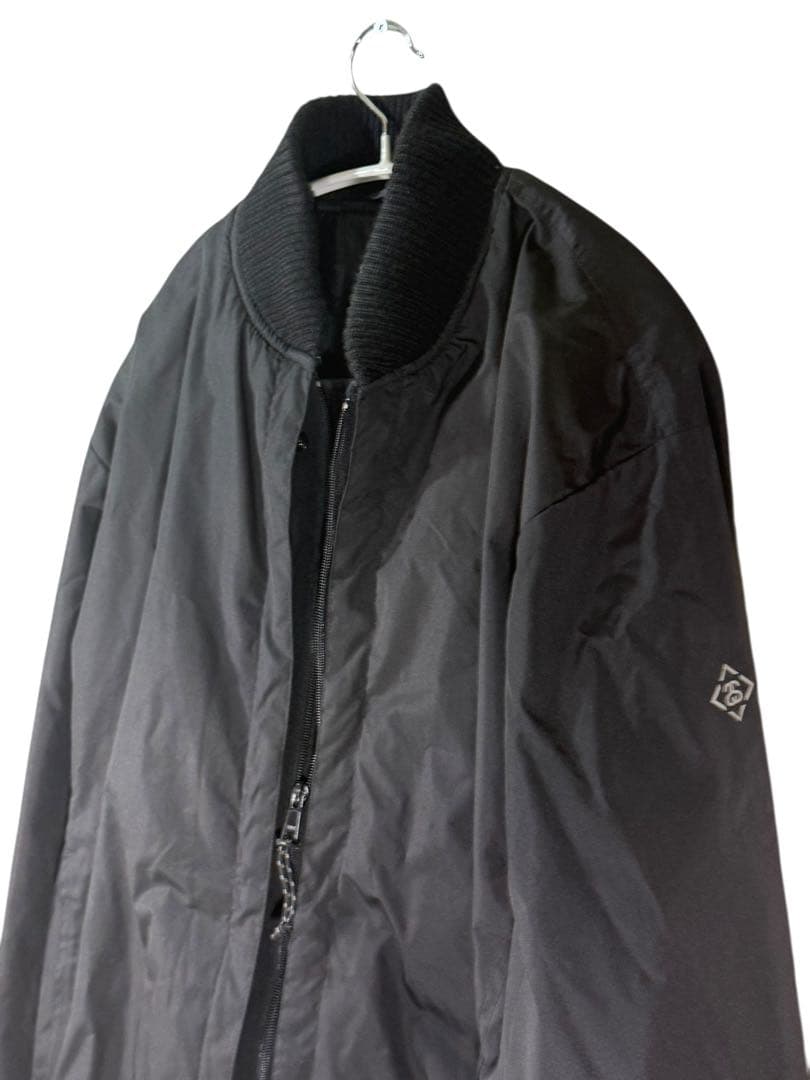 ステューシー Stussy F.I.T. 中綿ナイロンジャケット MA-1風 黒