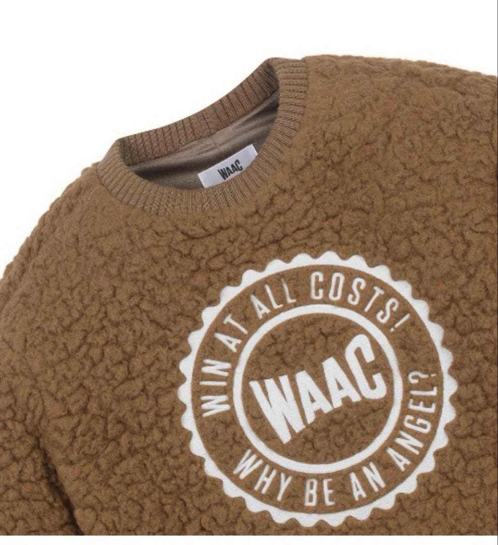 nanaWAAC フリースクルーネックスウェットWOMENS 防風サイズ3