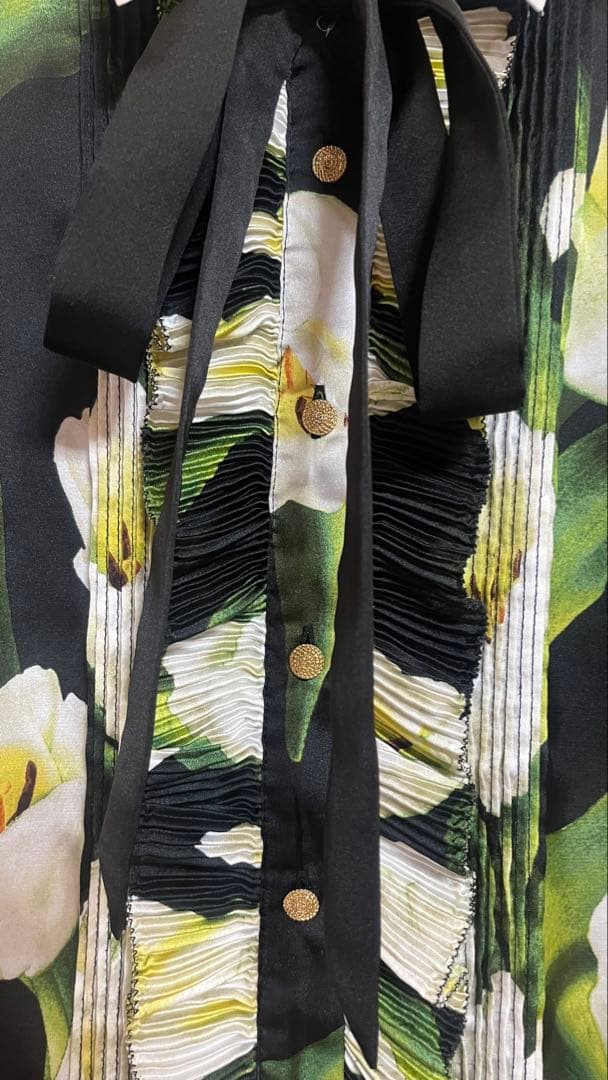 sov.フラワープリントブラウス　36