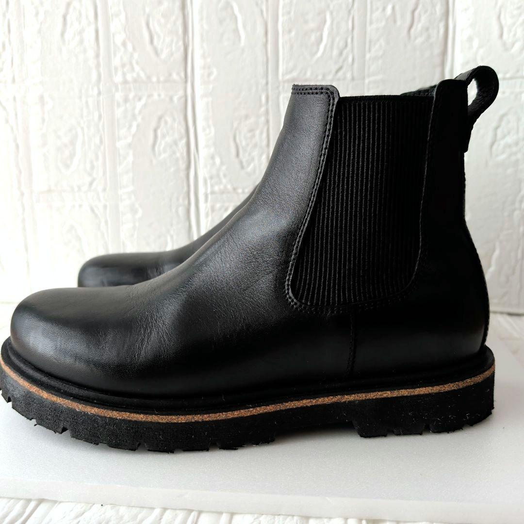 ビルケンシュトック　サイドゴアブーツ レザー ブラック　39