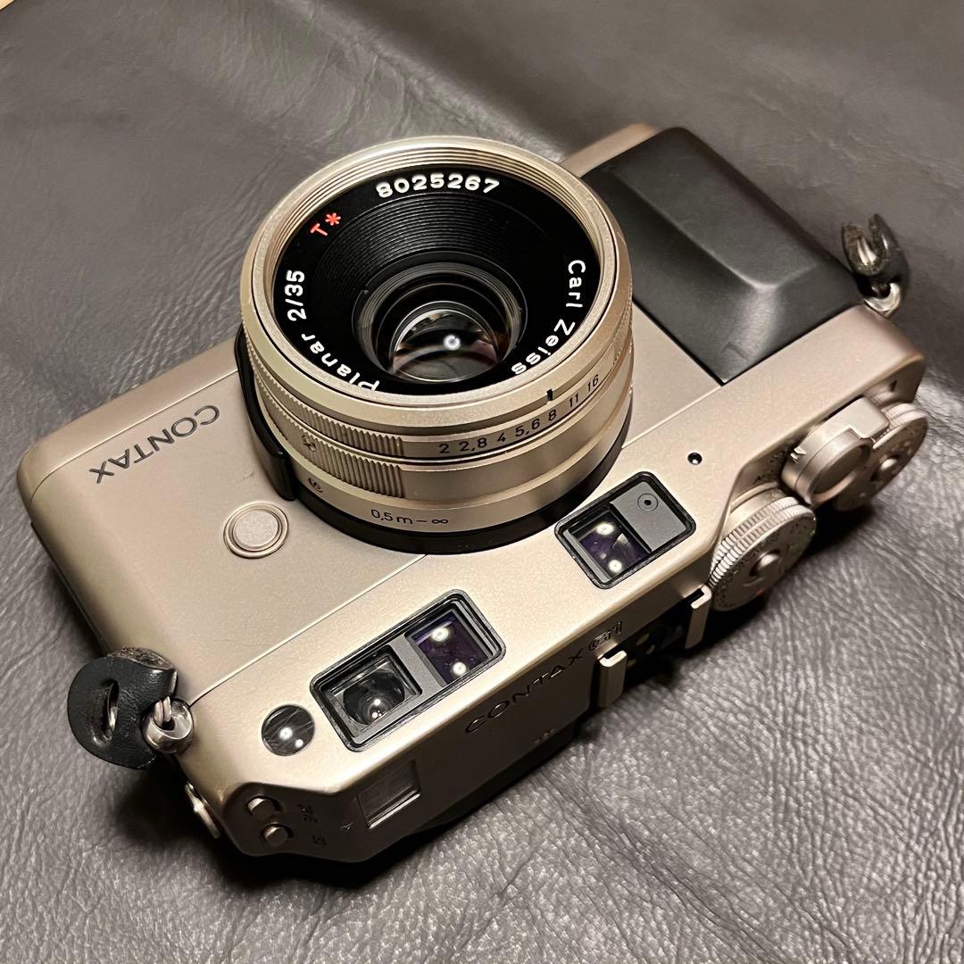 作動品　CONTAX G1 レンジファインダー　コンタックス フィルムカメラ
