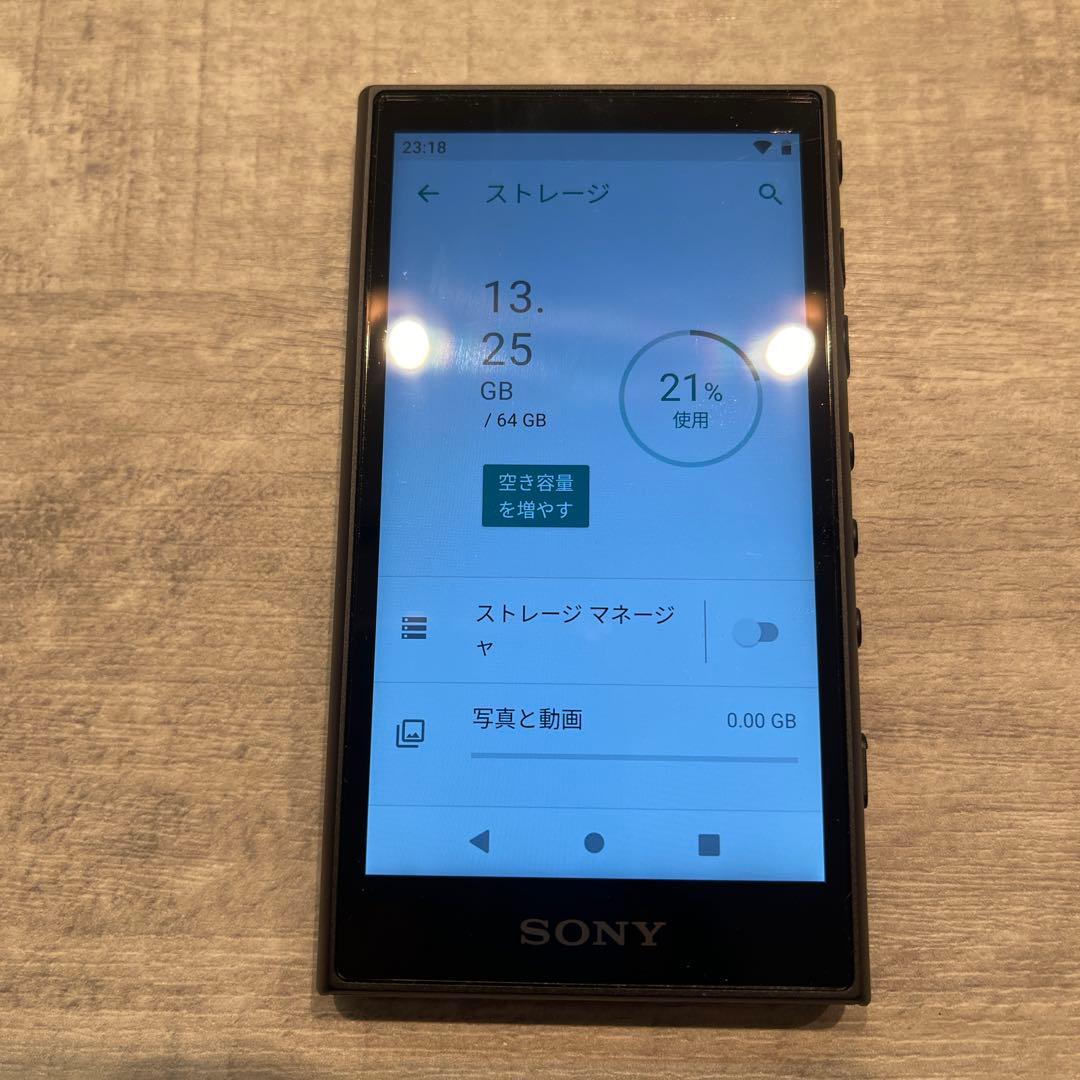 ウォークマン NW-A107 64GB 純正シリコンケース