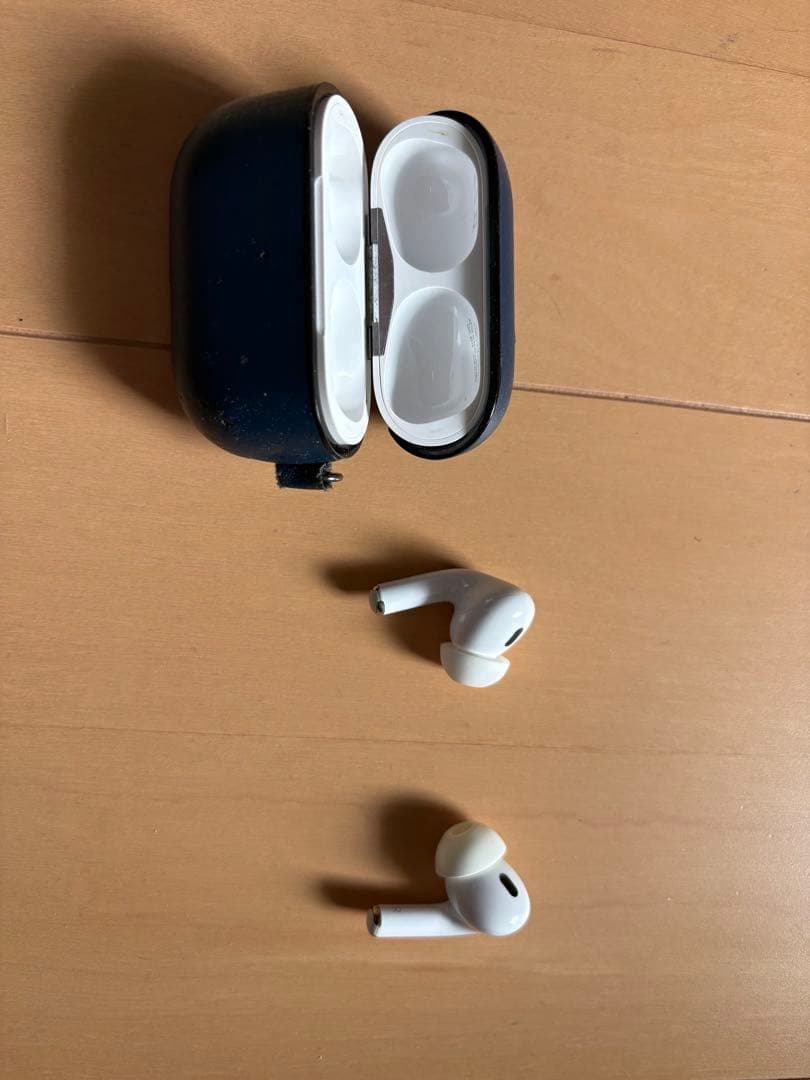 AirPods Pro2本体 革ケース付き