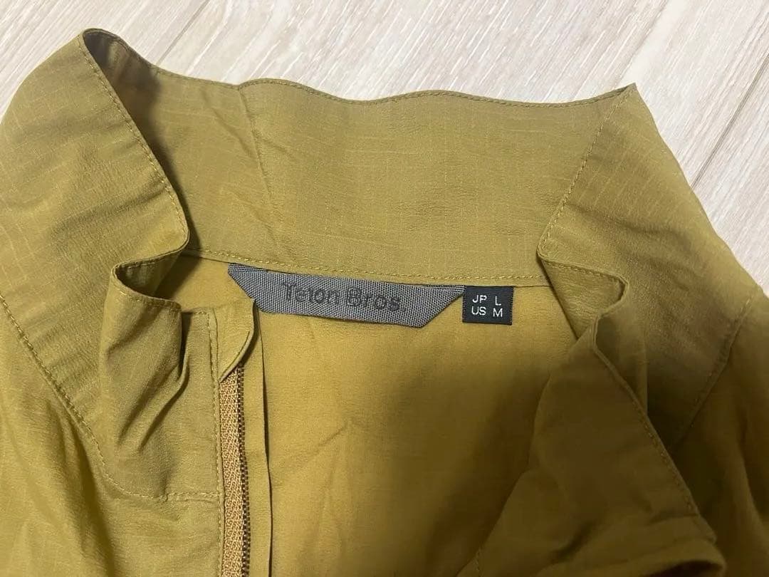 ティートンブロス ウィンドリバージャケット L olive green