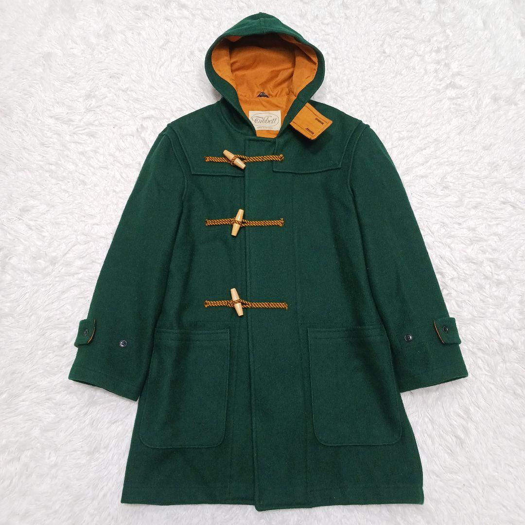 ✨極美品✨希少色✨チベット 英国製 ダッフルコート U.K36 グリーン