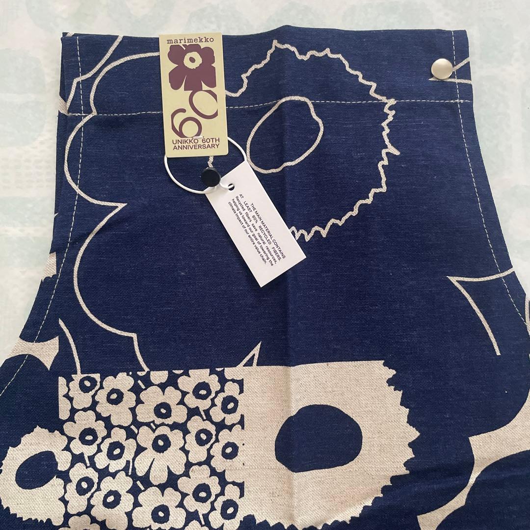 新品 マリメッコ ウニッコ エプロン 60th Unikko Kollaasi