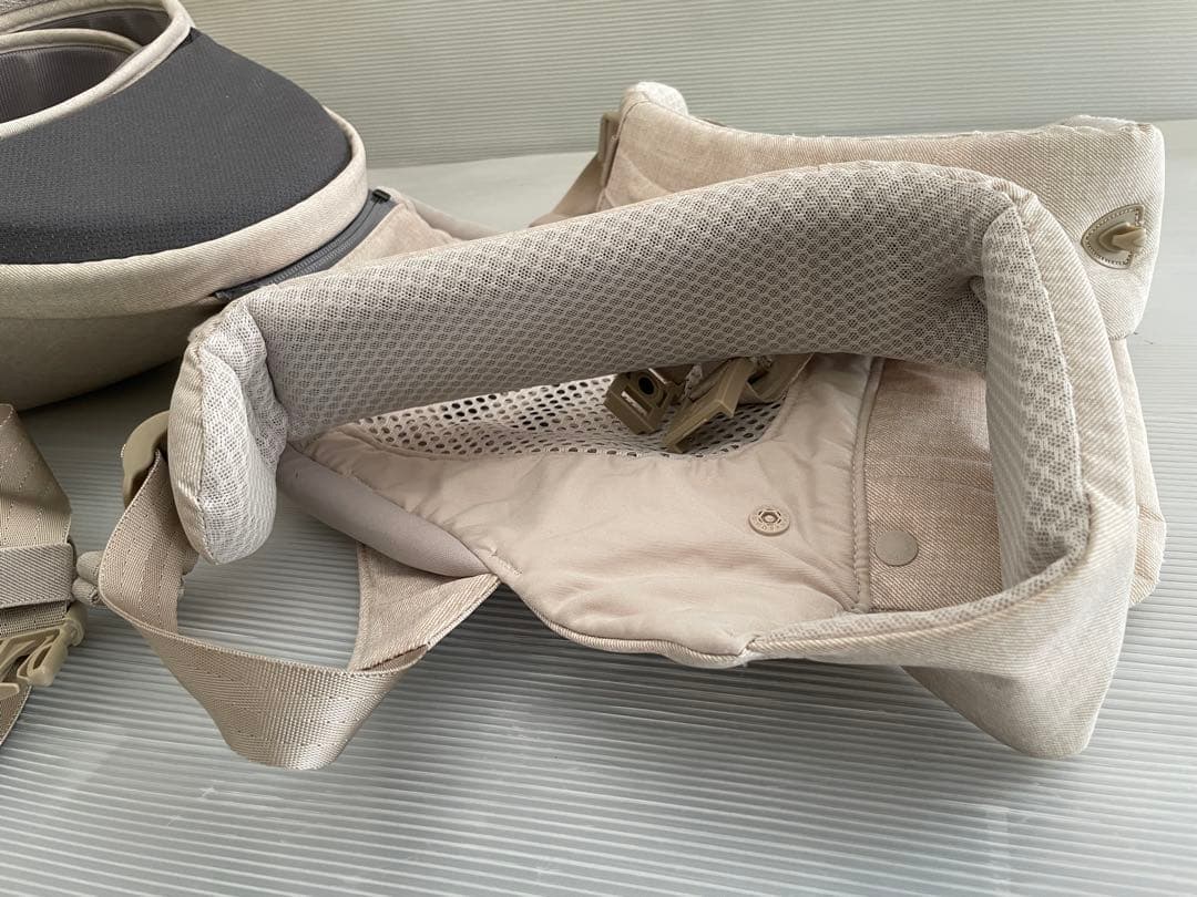 POGNAE ポグネー maxB 抱っこ紐 デニムベージュ