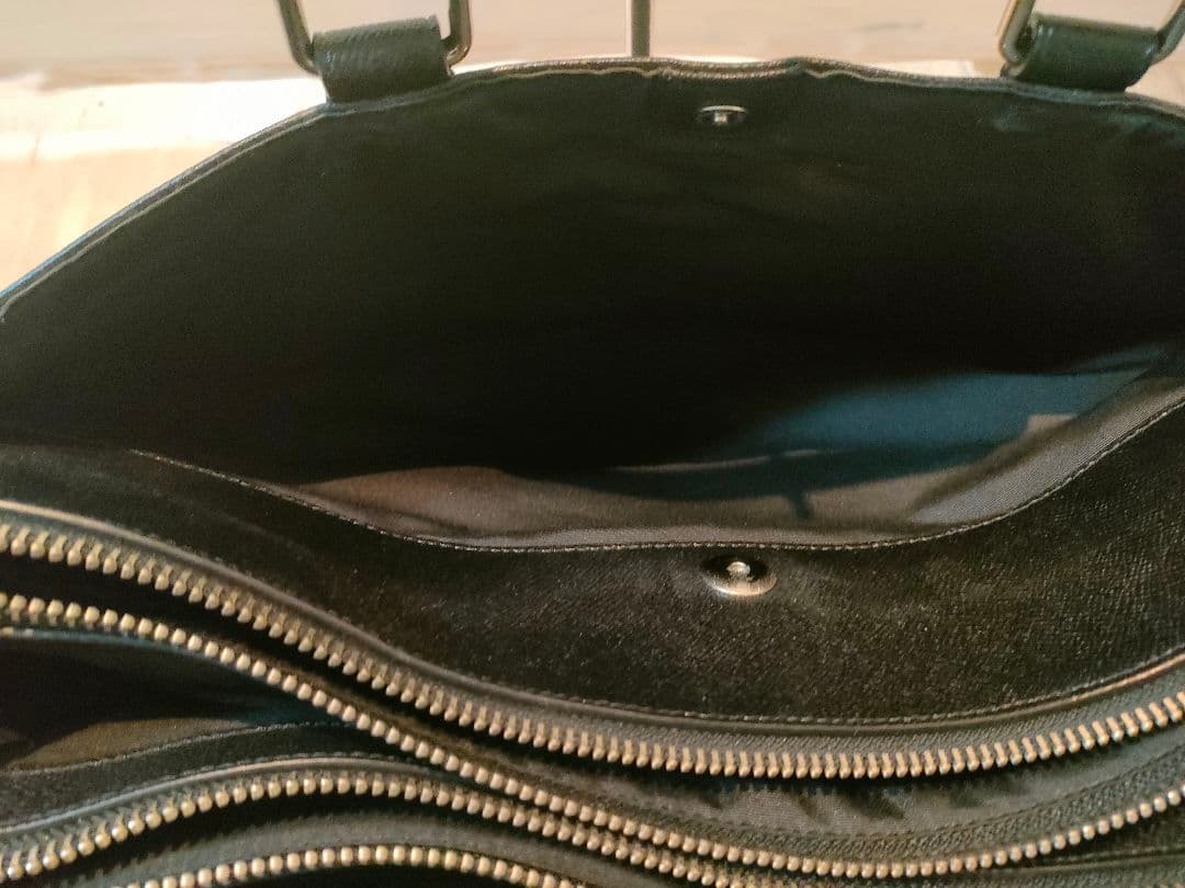 【美品】コーチ　メトロポリタン　F59141 ブラック　サフィアーノレザー