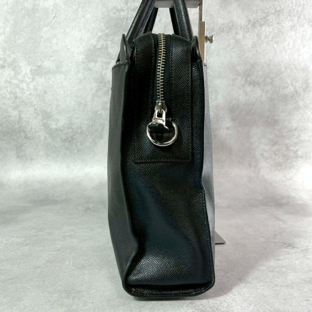 極美品 コーチ ベケット 2way ビジネスバッグ 肩掛け A4 レザー 黒