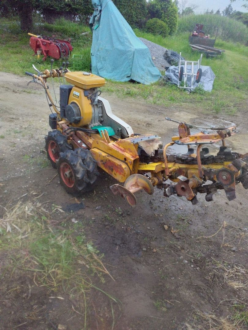 蟹信丸さん専用❗共栄社 バロネス トレンチャーTL-52 溝掘り機(ガソリン)