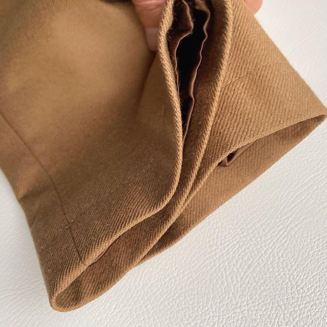 【英国製/金ボタン】マッキントッシュ ウール ダブルコート 34 キャメル