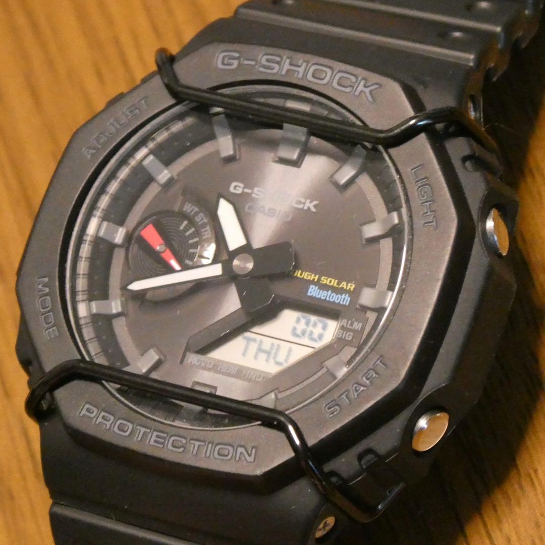 【バンパー付き】CASIO G-SHOCK GA-B2100-1A1JF