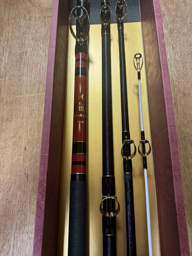 がまくえ　グレートインパルス　80-480 箱付き美品　ハタ　クエ　泳がせ