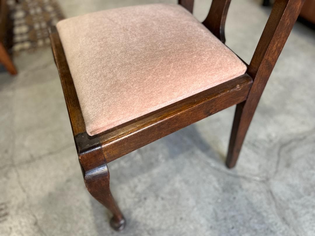 【英国ヴィンテージ】ハイバックダイニングチェア｜EUR Vintage