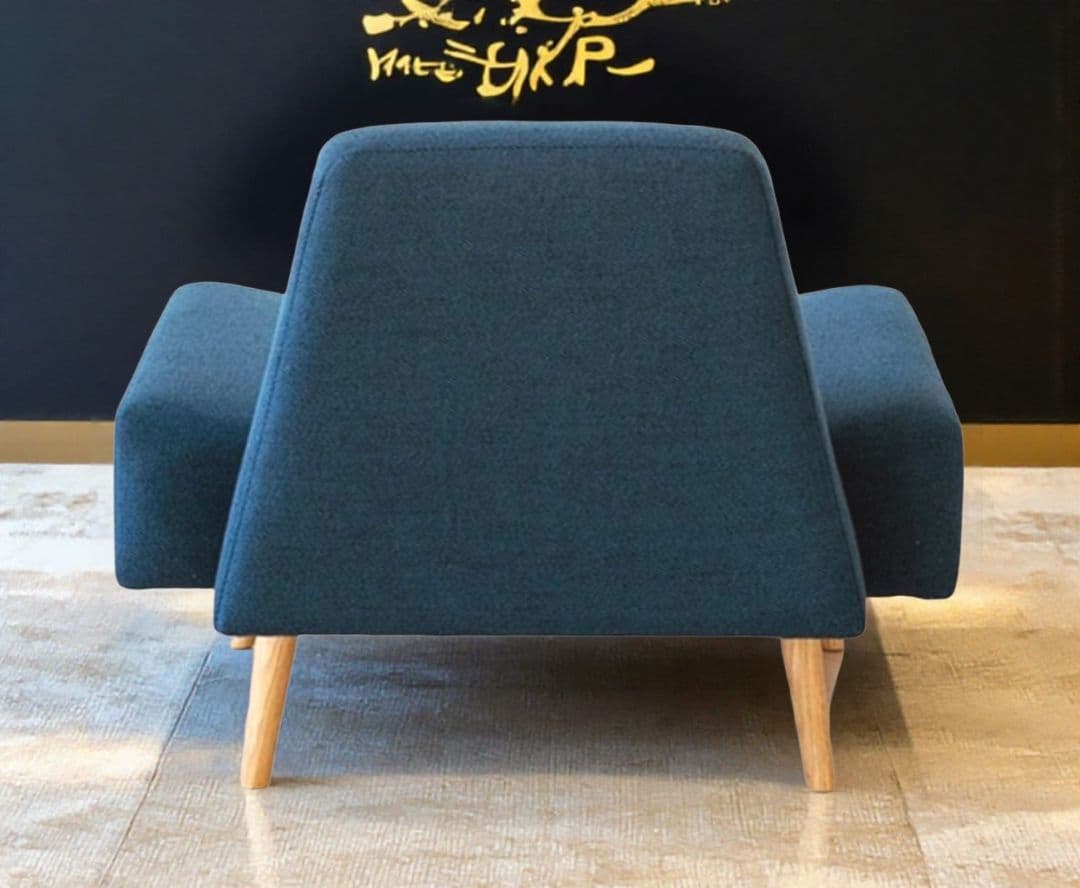 美品✨イデー AO SOFA 1人掛け ソファ ネイビー 人気ベストセラー