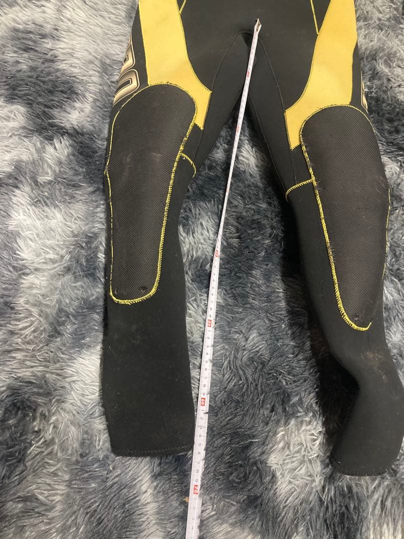 ZEROドライスーツ 黒/黄色