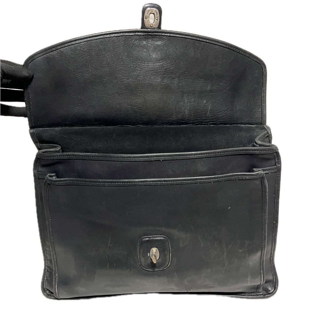 2WAY コーチ グラブタンレザー ビジネスバッグ ブラック B96