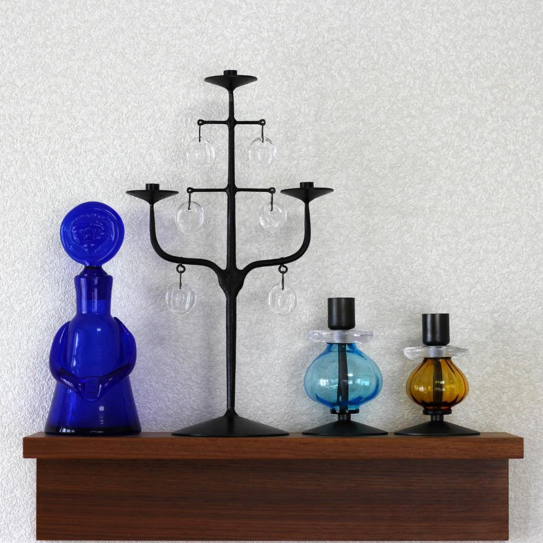 【刻印有】Erik Hoglund　エリックホグラン　ツリー型キャンドルスタンド