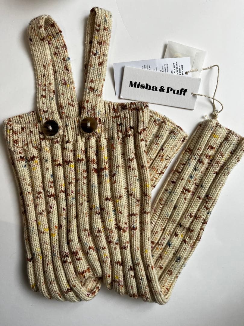 ボトムス misha and puff layette rib longies 6-12m