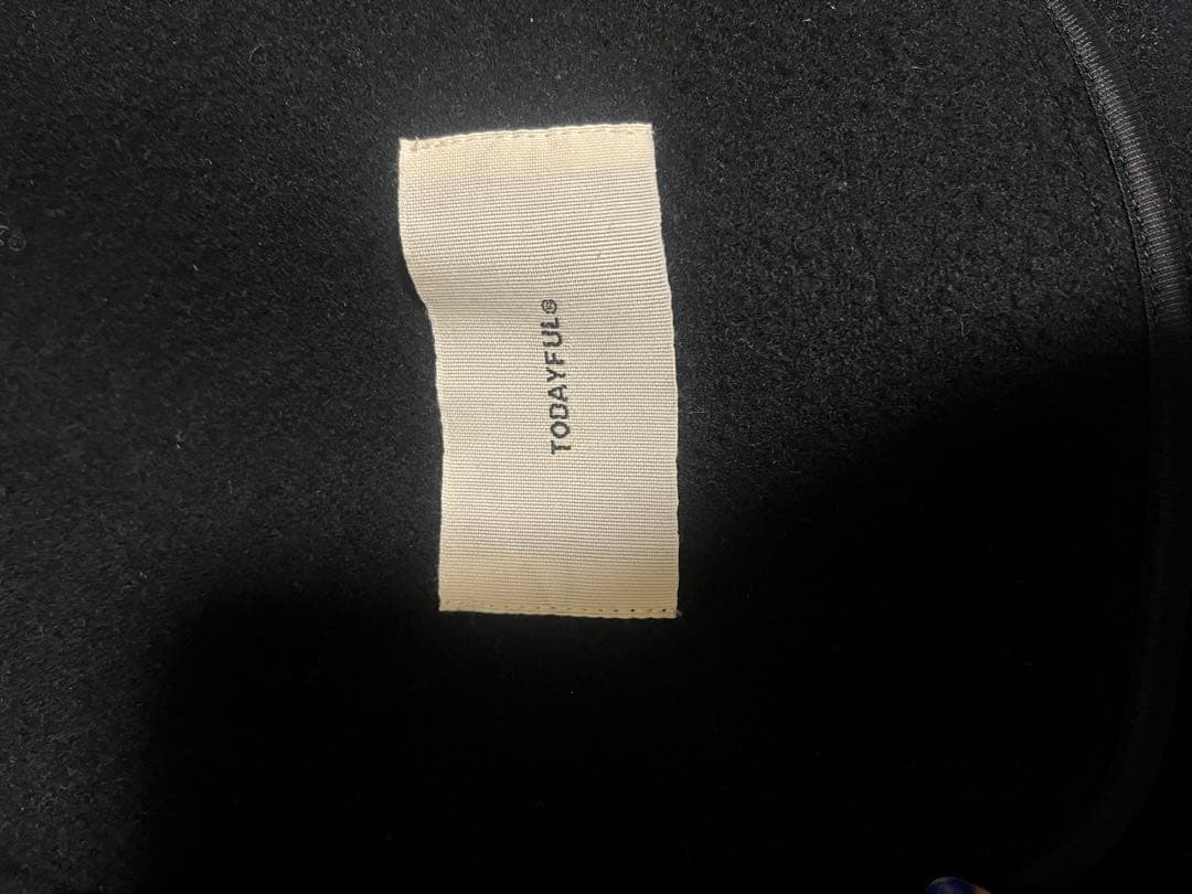 Todayful ウールシャツジャケット ブラック