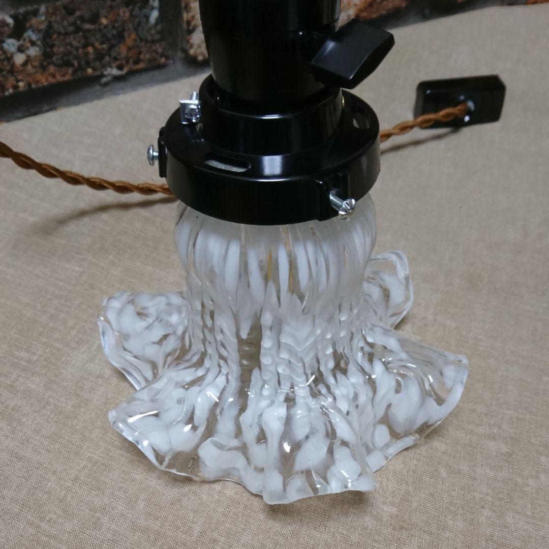 アンティーク ガラス ランプシェード