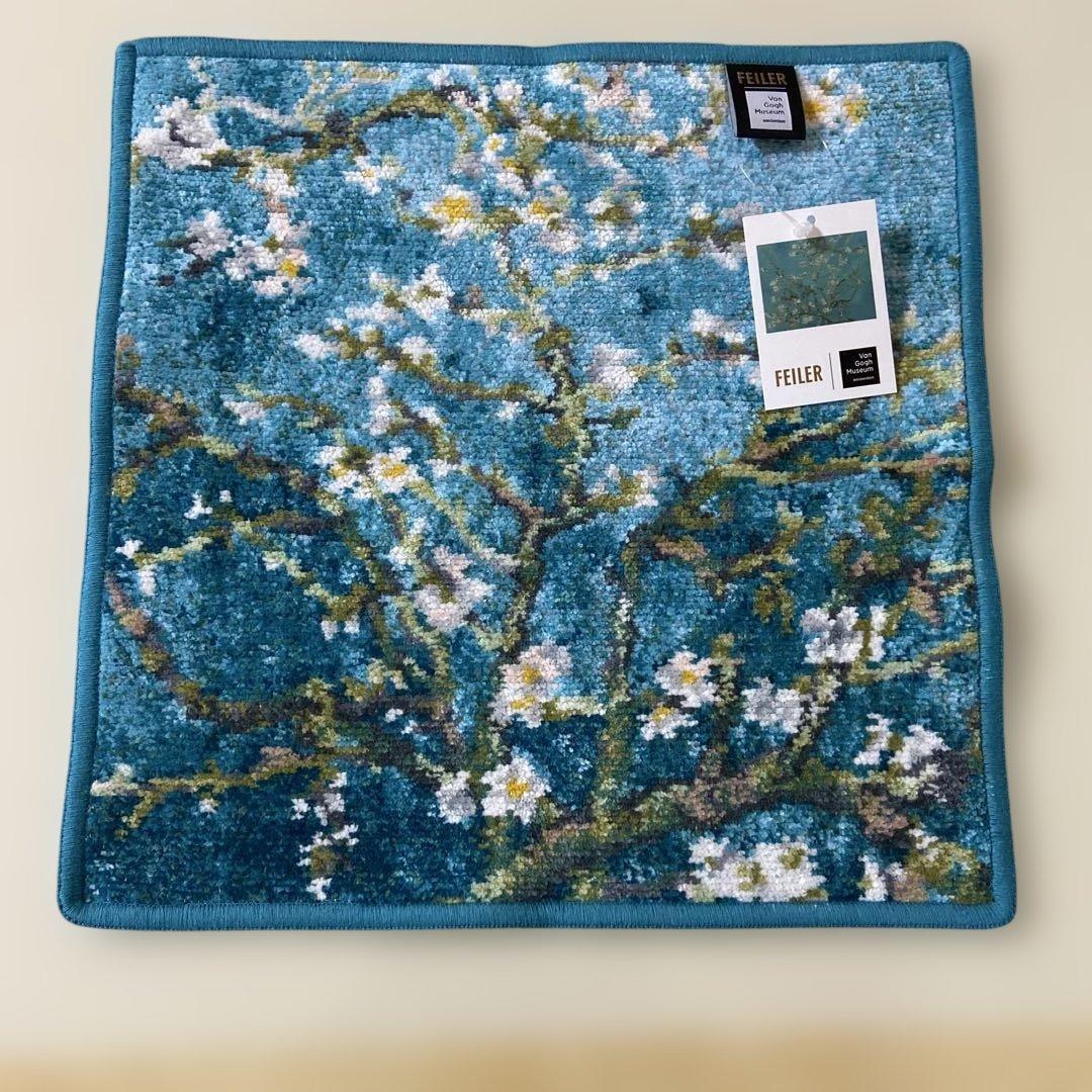 と*も様 フェイラー ハンカチ 2枚　ゴッホ サンフラワーズ＆アーモンドブロッサ