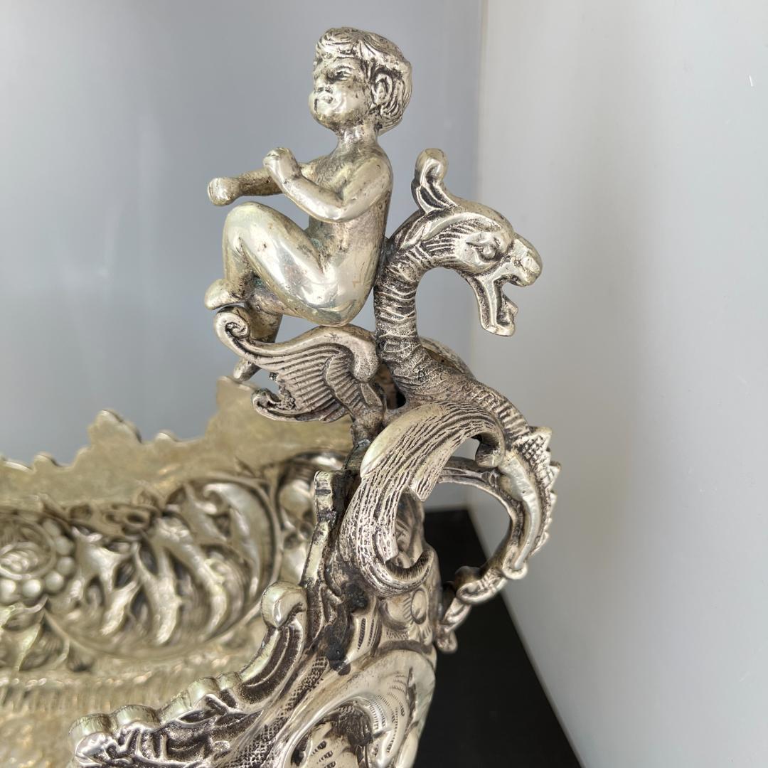 【豪華！！】グリフィンとチェラブのセンターピース　バイキングボート型 大型