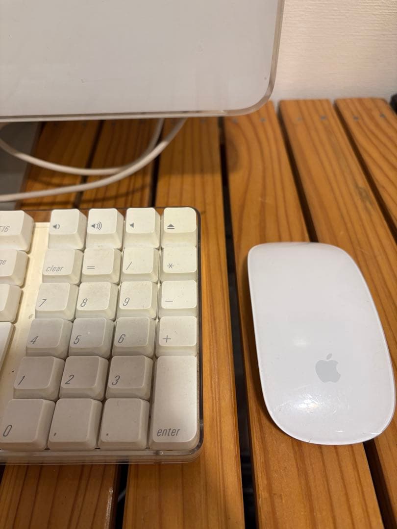 iMac Late2006 ホワイト OS未 マジックマウス付き