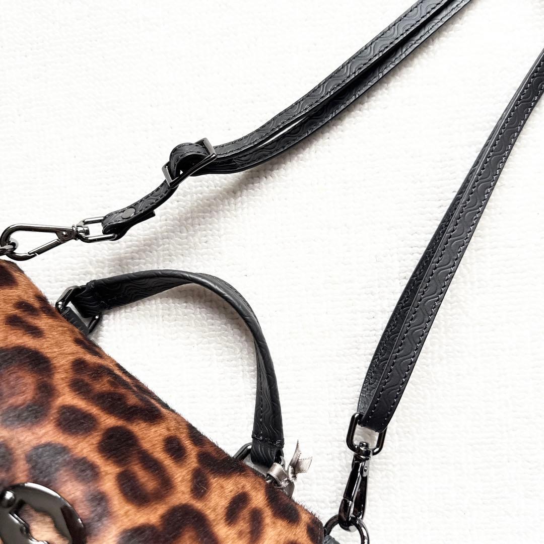 【箱付き未使用品】ザネラート　ポスティーナ ベイビー ハラコ　ショルダーバッグ