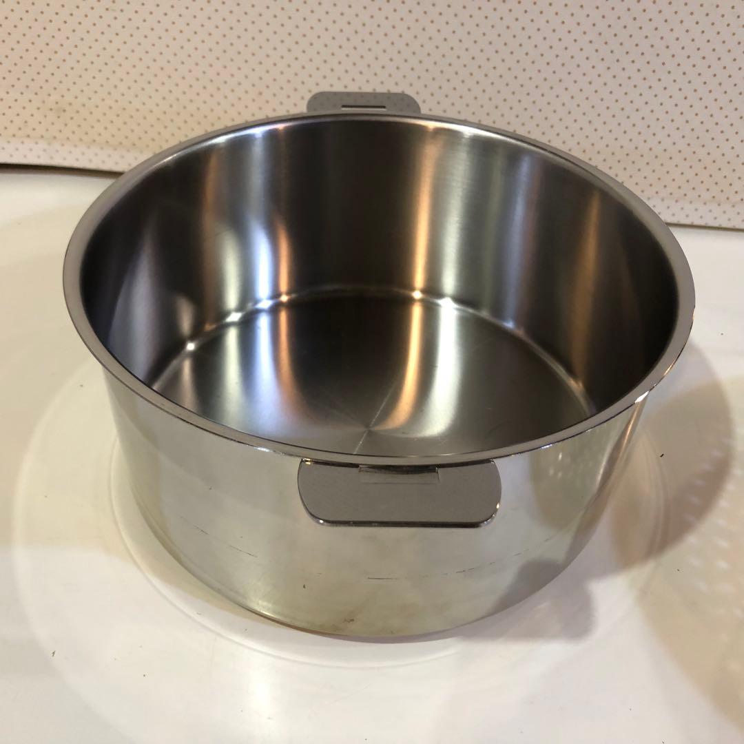 CRISTEL クリステル24cm 深鍋・クッキングバスケット•フタ3点セット