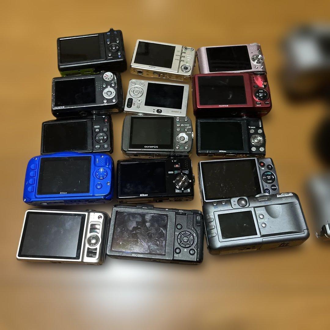 デジタルカメラ 21個セットまとめ売り　ジャンク品