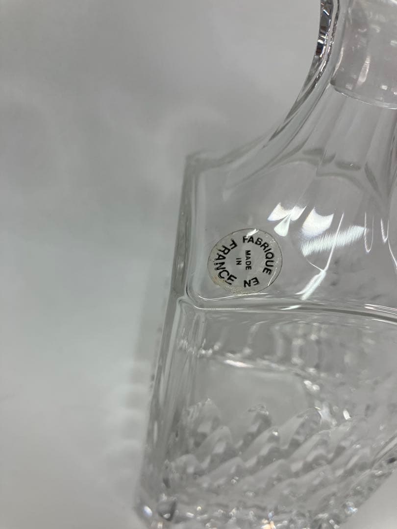 カルティエ Cartier デキャンタ クリスタル ガラス 未使用 保管品