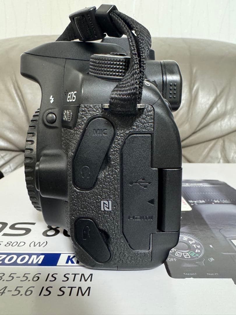 CANON・キャノンEOS80D・BG-E14・430EX-Ⅲ-RTセット・美品