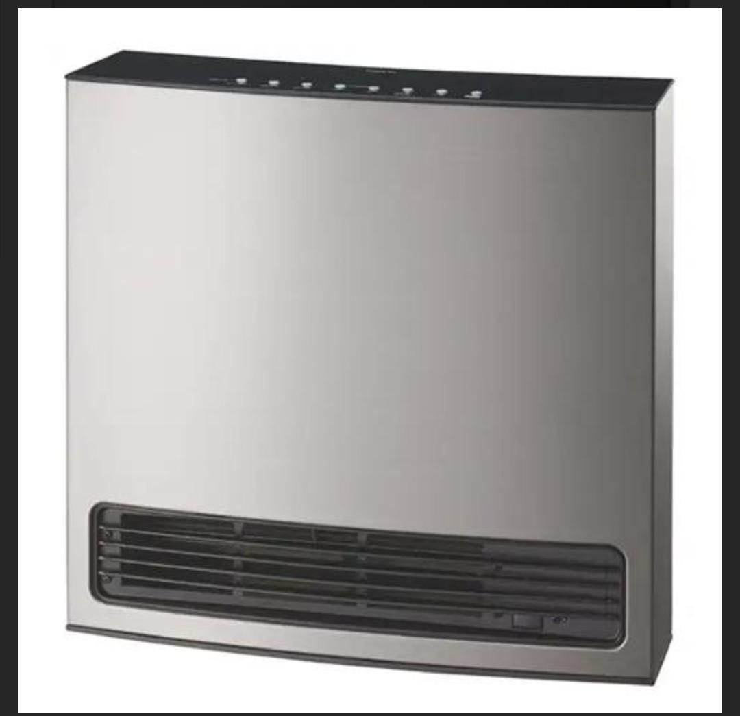 新品　OSAKA GAS ガスファンヒーター13A メタリックシルバー