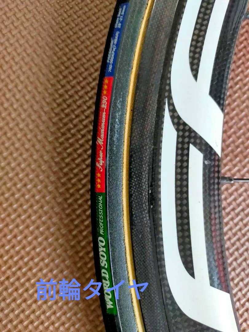 ファストフォワード FFWD F4R カーボンホイールセット タイヤ２本付