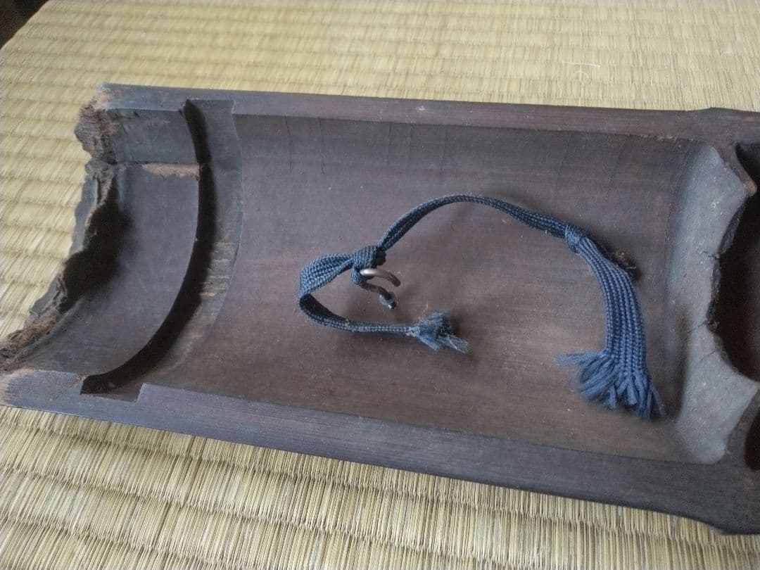 大田南畝　福禄寿題字竹額　蜀山人　狂歌師　べらぼう　骨董　茶道具　煎茶　文人掛け