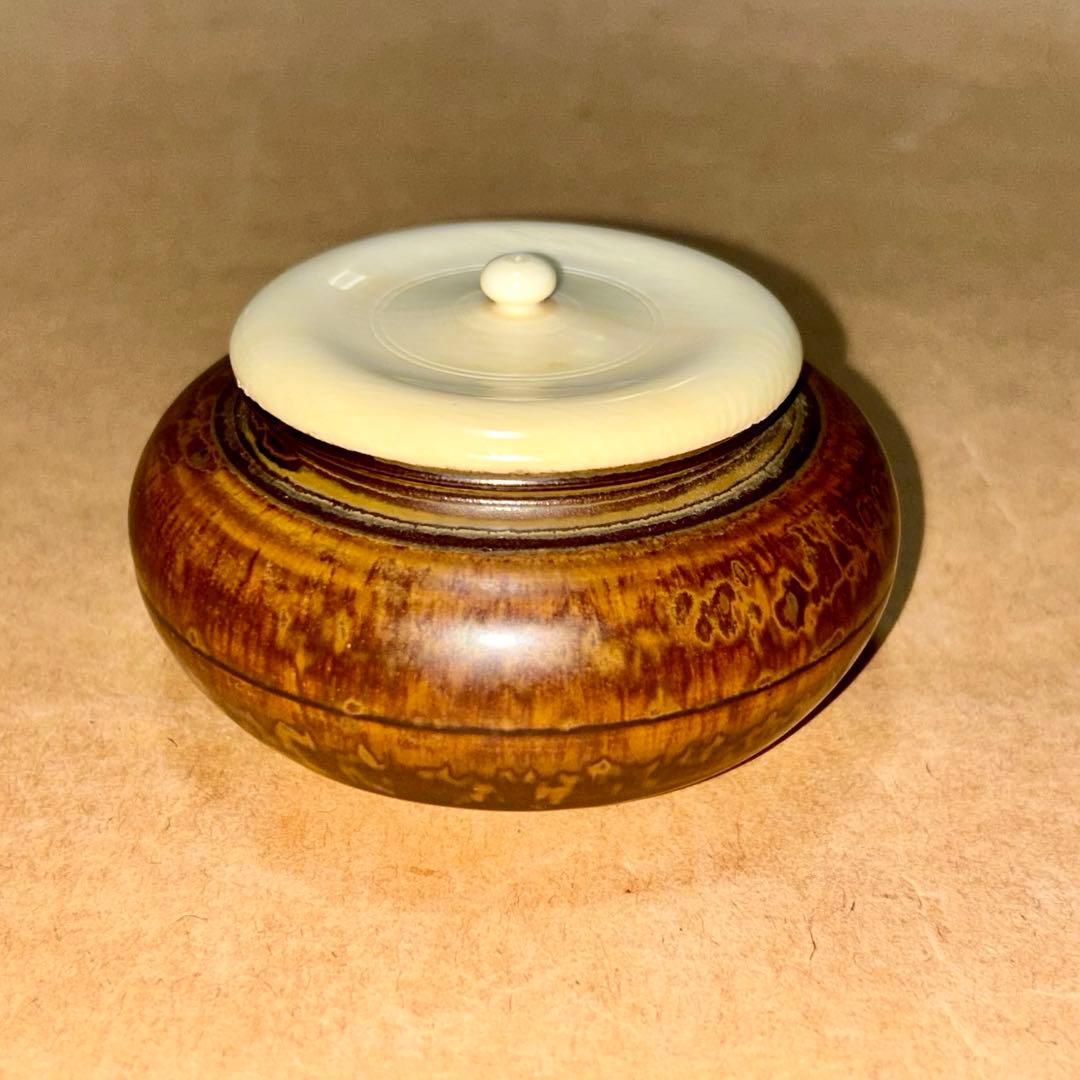 高取焼 八仙 茶入 茶道具 煎茶道具