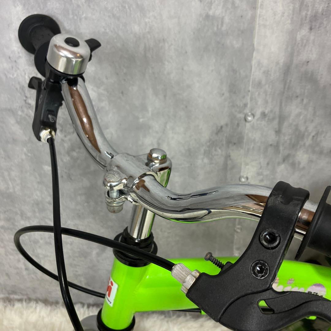 【極美品】へんしんバイク　12インチ　グリーン　緑　付属品多数