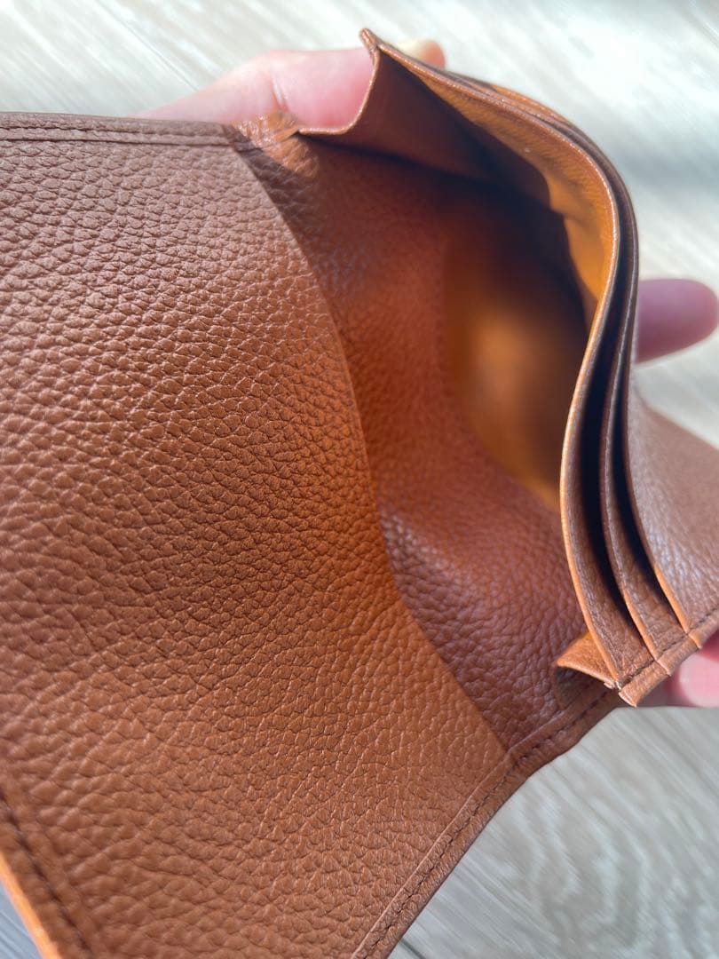 Yves Saint Laurentイブサンローラン シュリンクレザー 名刺入れ