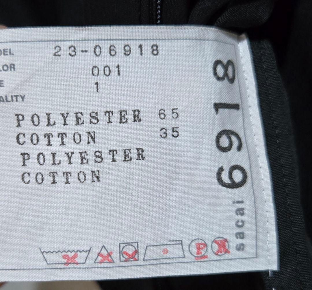 お値下げ中！sacai シアードッキングブラウス