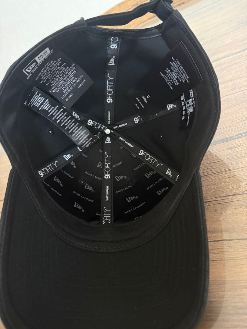 あ*様 SAINT LAURENT × NEW ERA コラボ キャップ 正規品